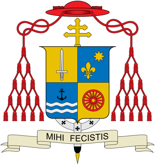 Coat of arms — Cardinal Augusto Paolo Lojudice