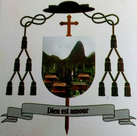 Coat of arms — Bishop Paul Lontsié-Keuné