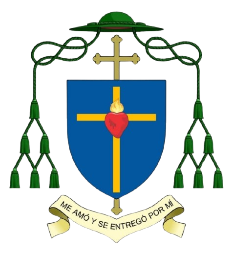 Coat of arms — Bishop Luis Manuel López Alfaro