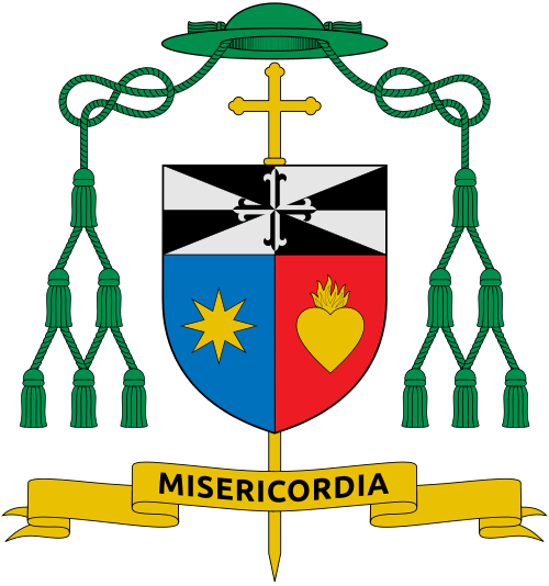 Coat of arms — Bishop Mykola Petro Luchok