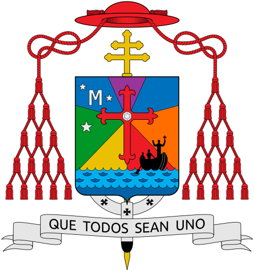 Coat of arms — Cardinal Adalberto Martínez Flores