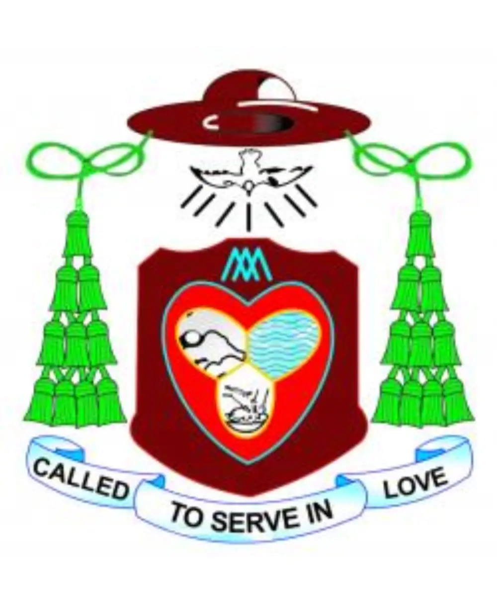 Coat of arms — Archbishop Alfred Adewale Martins