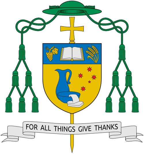 Coat of arms — Bishop Brian Gregory Mascord