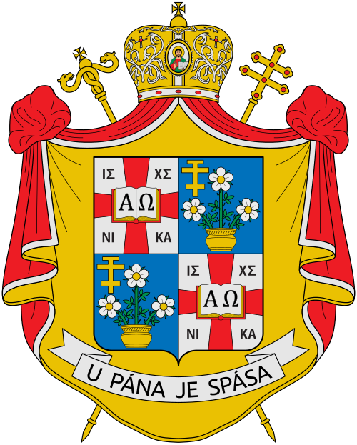 Coat of arms — Archbishop Jonáš (Jozef) Maxim