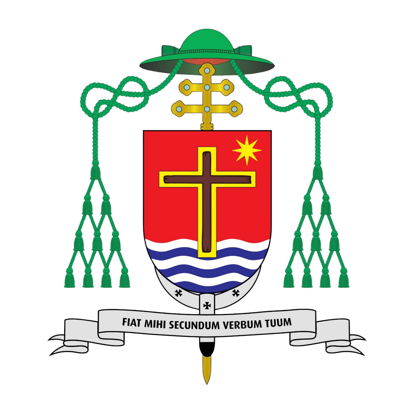 Coat of arms — Archbishop Luciano Maza Huamán
