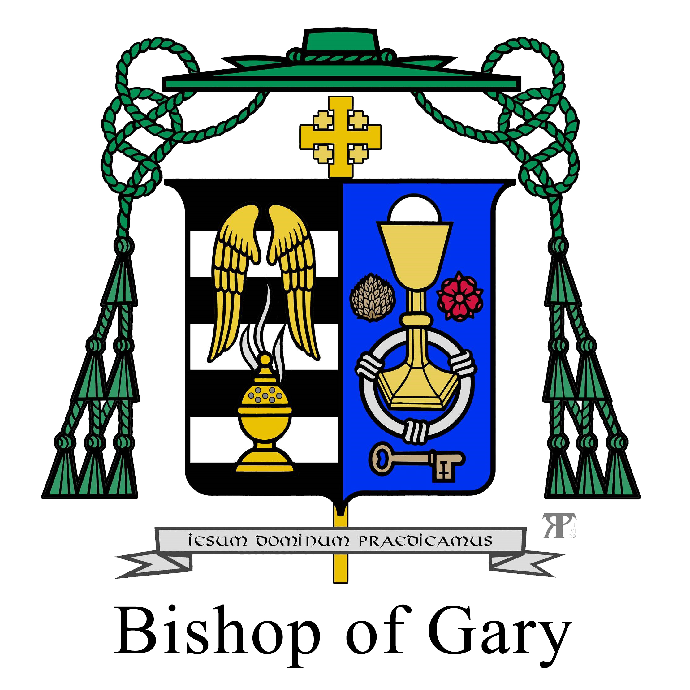 Coat of arms — Bishop Robert John McClory