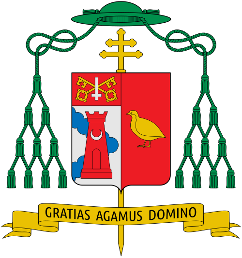 Coat of arms — Archbishop William Shawn McKnight