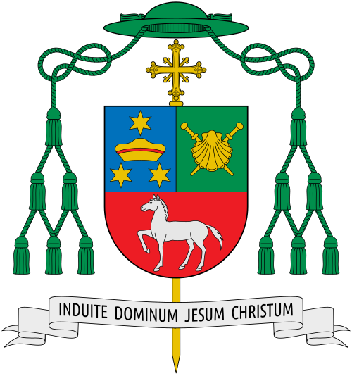 Coat of arms — Bishop Luc René Michel Meyer
