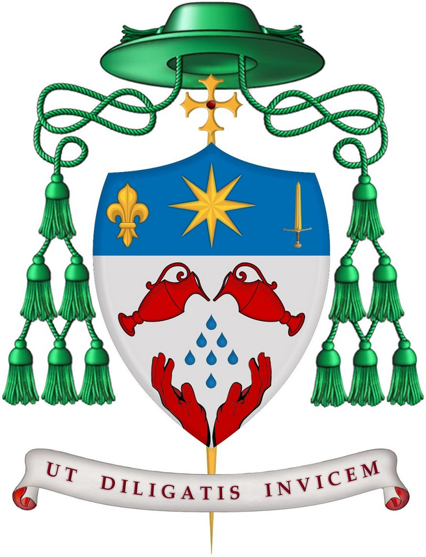Coat of arms — Bishop Romanus Elamu Mihali