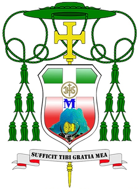 Coat of arms — Bishop Stanislaus Min Ko