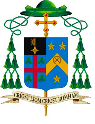 Coat of arms — Bishop Fintan Monahan