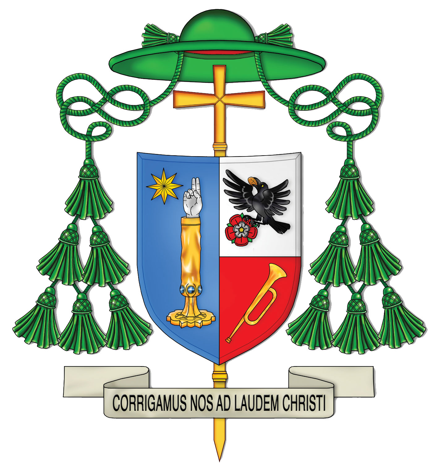 Coat of arms — Bishop Giovanni Mosciatti