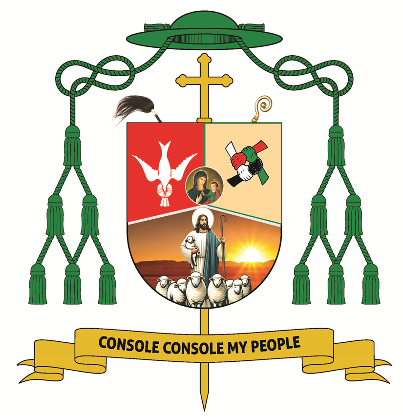 Coat of arms — Bishop Peter Munguti Makau