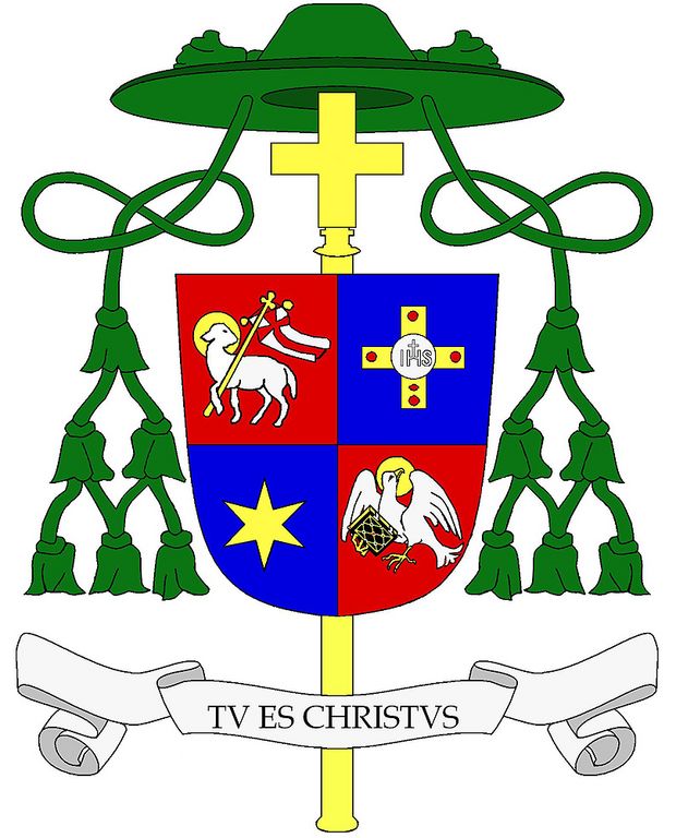 Coat of arms — Bishop Ivo Muser