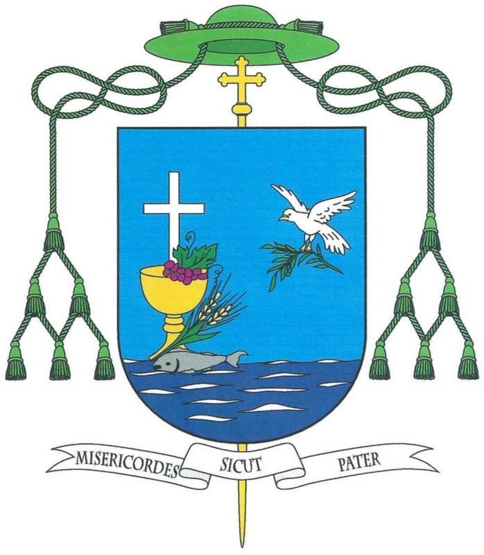 Coat of arms — Bishop Anaclet Mwumvaneza
