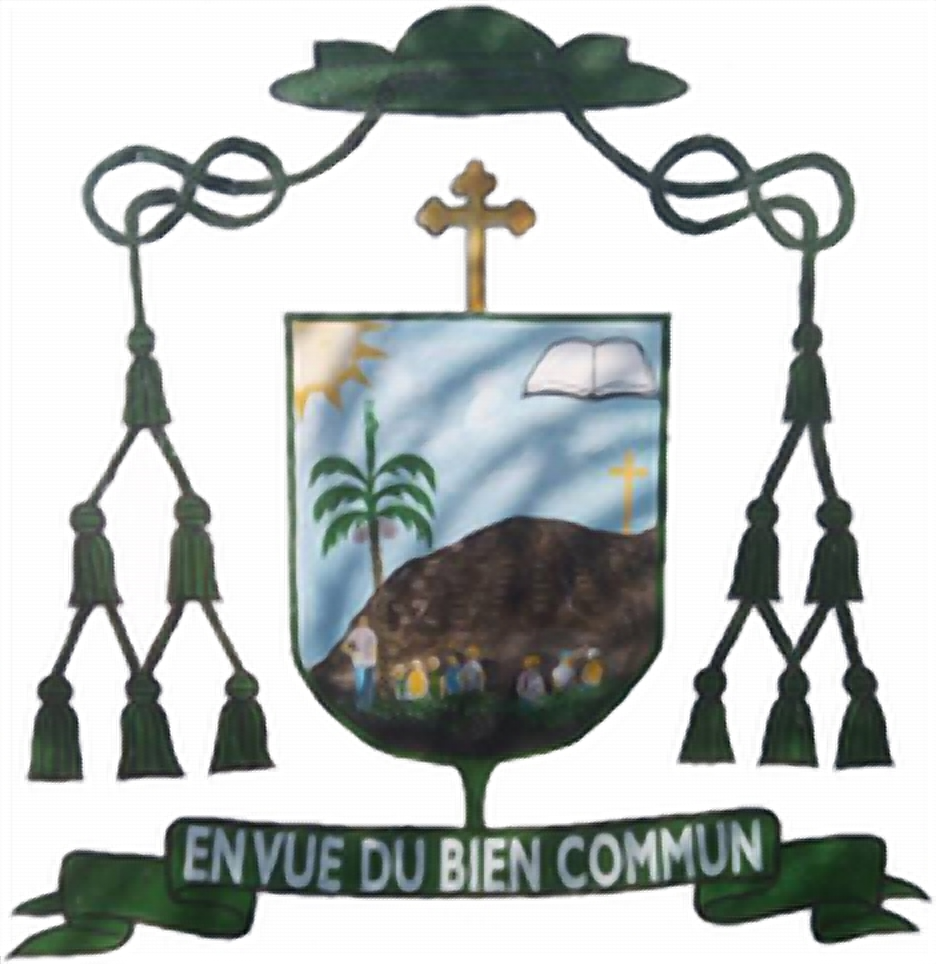 Coat of arms — Bishop Marcellin-Marie Ndabnyemb