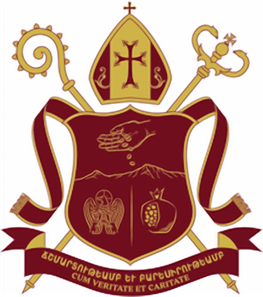 Coat of arms — Archbishop Kévork Noradounguian