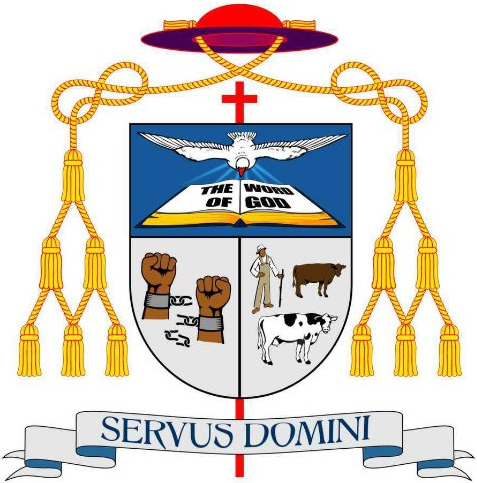 Coat of arms — Archbishop Franklyn (Frank) Atese Nubuasah