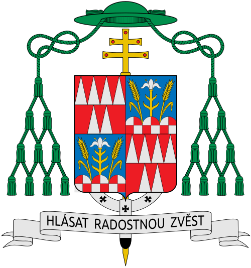 Coat of arms — Archbishop Josef Nuzík