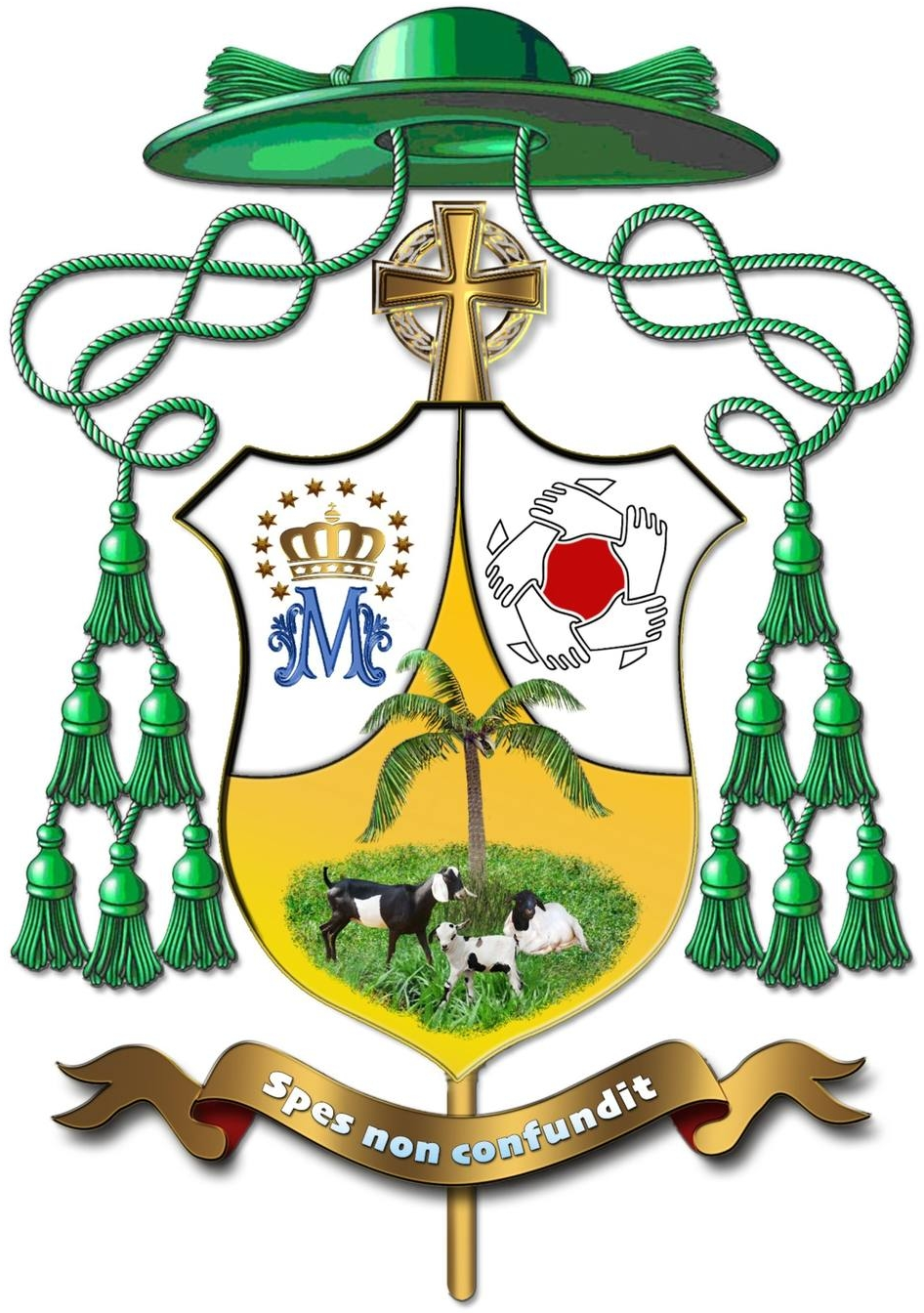 Coat of arms — Bishop Simeon Okezuo Nwobi