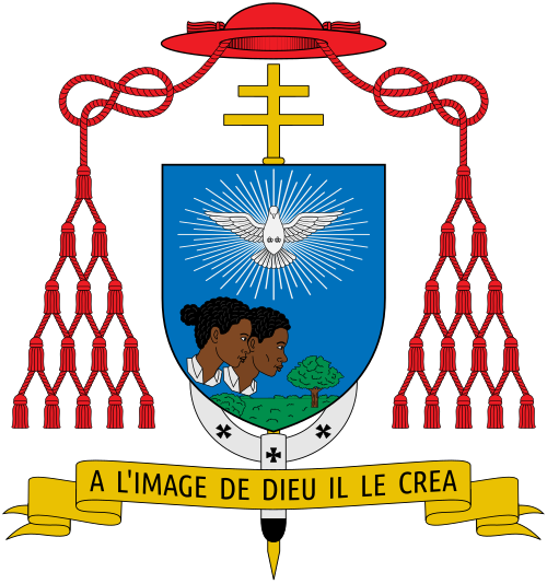 Coat of arms — Cardinal Dieudonné Nzapalainga