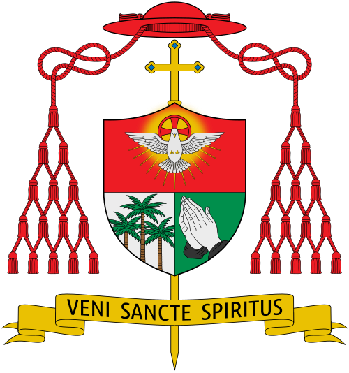Coat of arms — Cardinal Peter Ebere Okpaleke