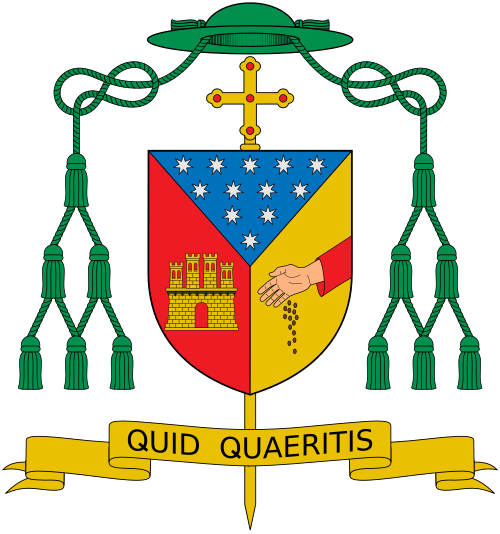 Coat of arms — Bishop Derio Olivero