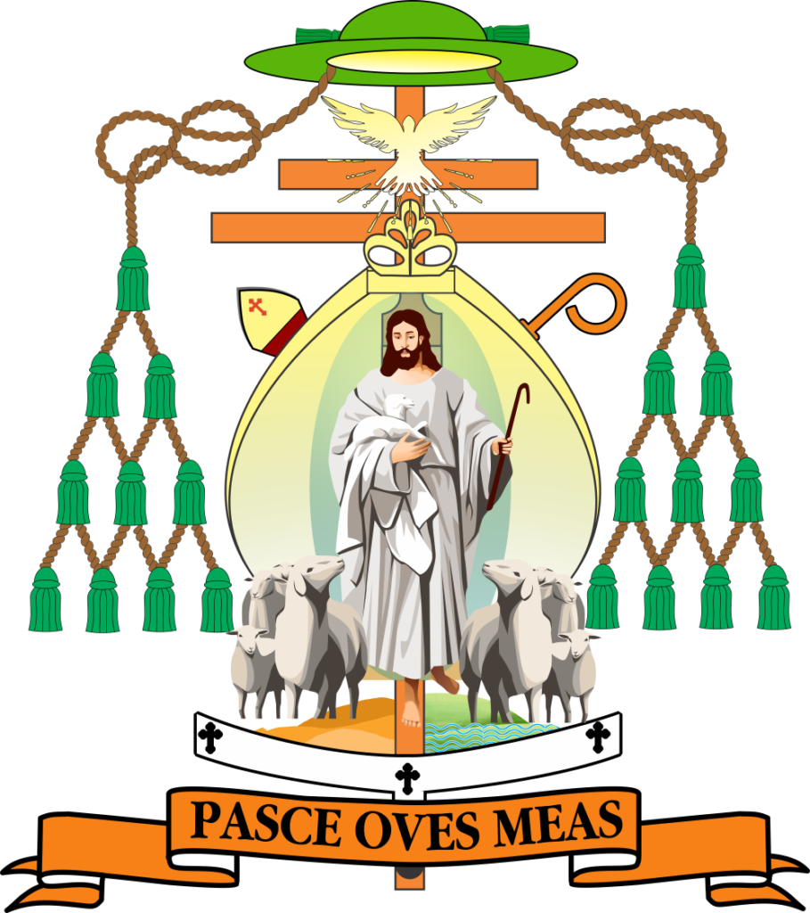 Coat of arms — Archbishop Hironimus Pakaenoni