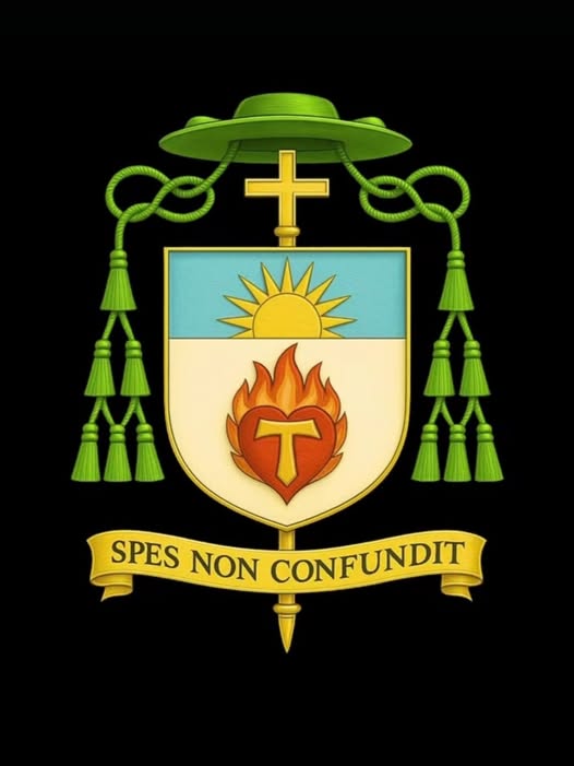 Coat of arms — Bishop Pedro Cesário Palma