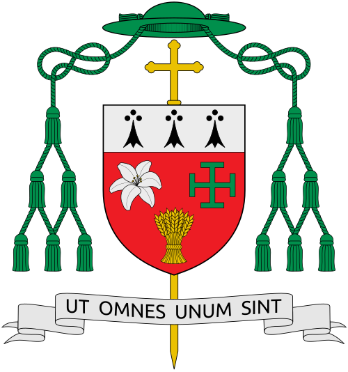 Coat of arms — Bishop Laurent Jean Lucien Marie Percerou