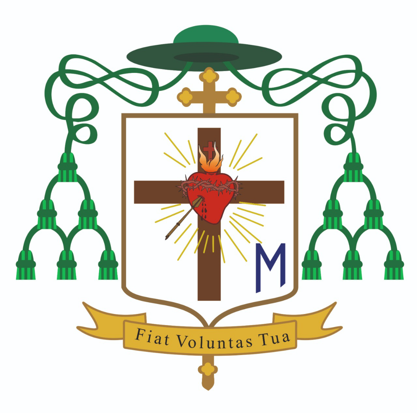 Coat of arms — Bishop Rutilo Felipe Pozos Lorenzini