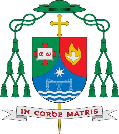Coat of arms — Bishop Fernando Prado Ayuso