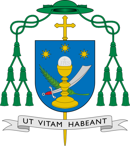 Coat of arms — Bishop Antonio Prieto Lucena