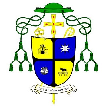 Coat of arms — Bishop Mario Enrique Quirós Quirós