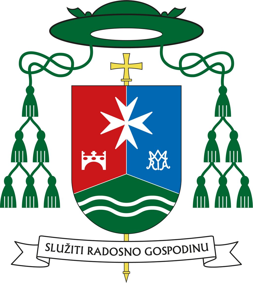 Coat of arms — Bishop Bože Radoš