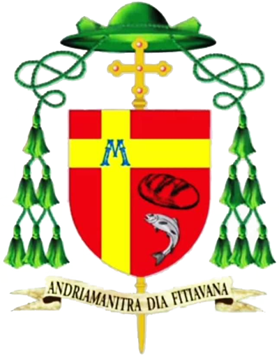 Coat of arms — Bishop Jean Claude Rakotoarisoa