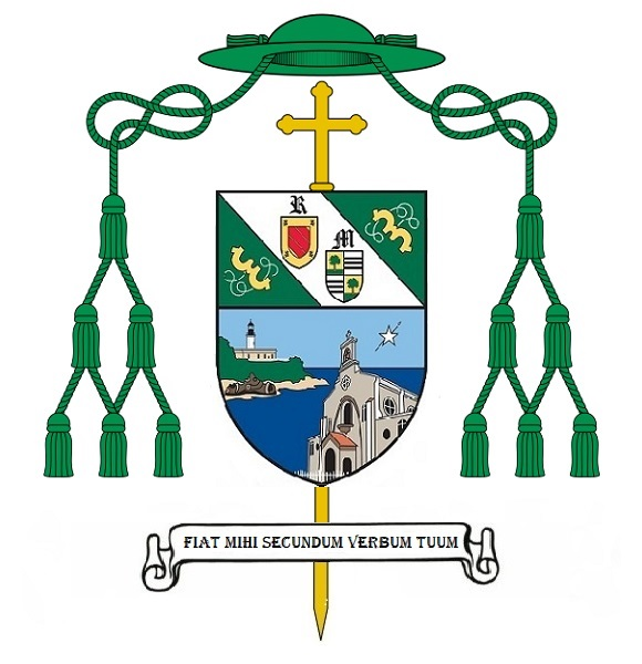 Coat of arms — Bishop Eusebio Ramos Morales