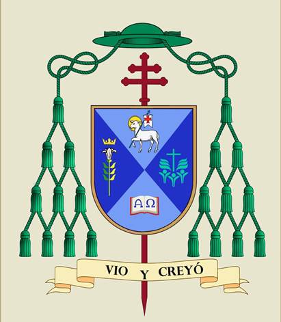 Coat of arms — Archbishop Luis Fernando Ramos Pérez