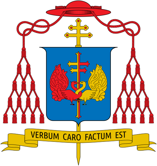 Coat of arms of the Sri Lankan Cardinal Malcolm Ranjith, Archbishop of Colombo. Reference: www.araldicavaticana.com www.dinamina.lk, [1]