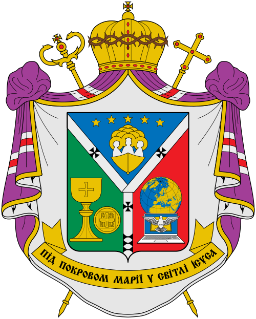 Coat of arms — Bishop Ihor Rantsya