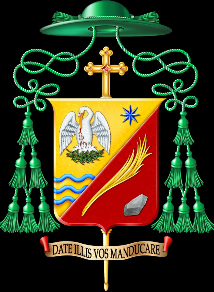 Coat of arms — Bishop Stefano Rega