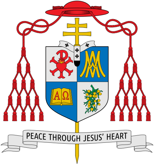 Coat of arms — Cardinal John Ribat