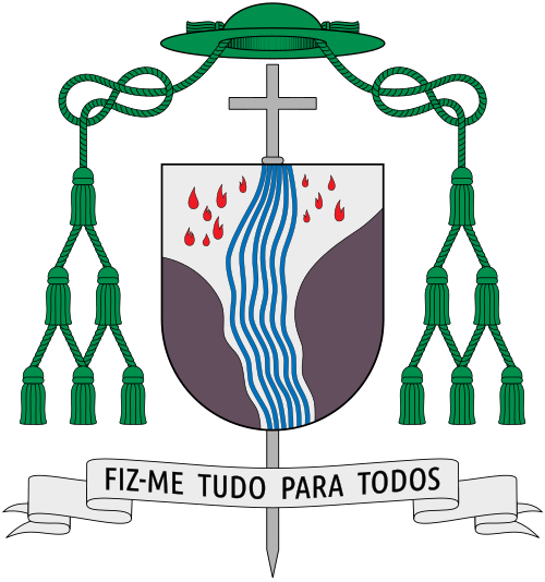 Coat of arms — Bishop Sérgio Manuel Ribeiro Dinis