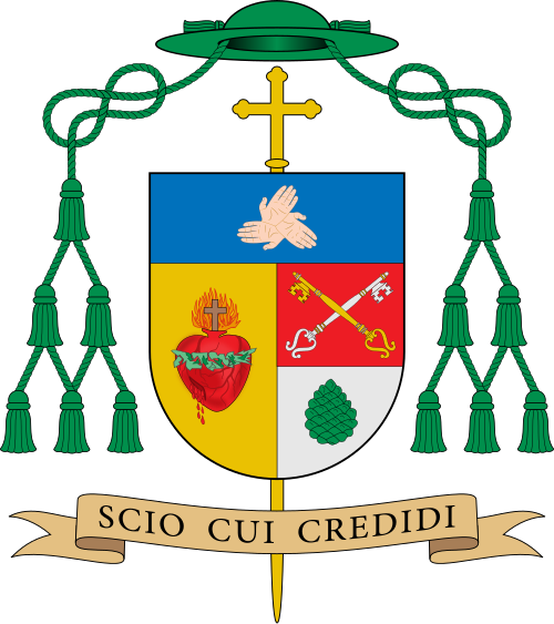 Coat of arms — Bishop Jesús Rico García