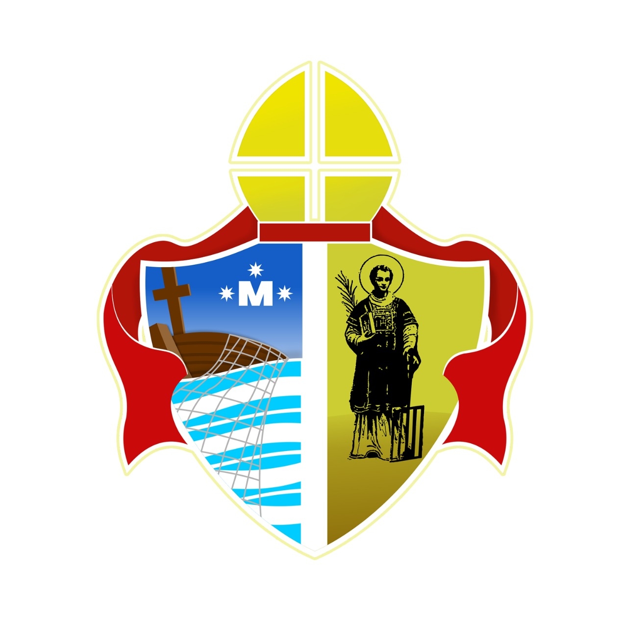 Coat of arms — Bishop Joaquín Hermes Robledo Romero
