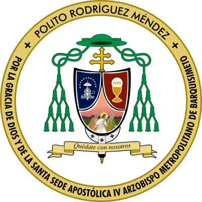 Coat of arms — Archbishop Polito Rodríguez Méndez