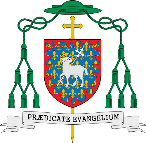 Coat of arms — Bishop Pascal Marie Roland