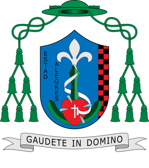 Coat of arms — Bishop Ángel Román Idígoras