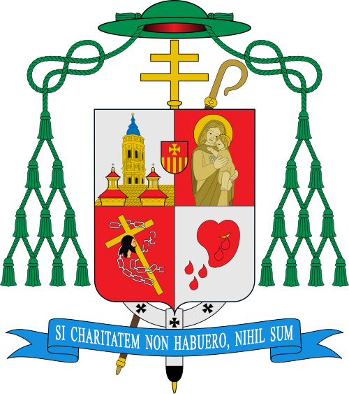Coat of arms — Archbishop Florencio Roselló Avellanas