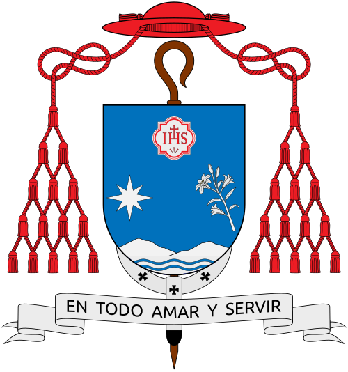 Coat of arms — Cardinal Ángel Sixto Rossi